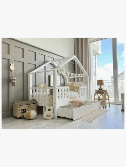 Minitude Juniorseng CALEB 70x140, Hvid