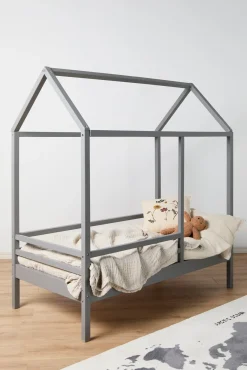 Minitude Nordic Jax Husseng 70x140 & BabyMatex Madras Carpathia + Sengeskuffe, Grå