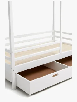 Minitude Nordic Jax Juniorseng 70x140 inkl. Sengeskuffe, Hvid