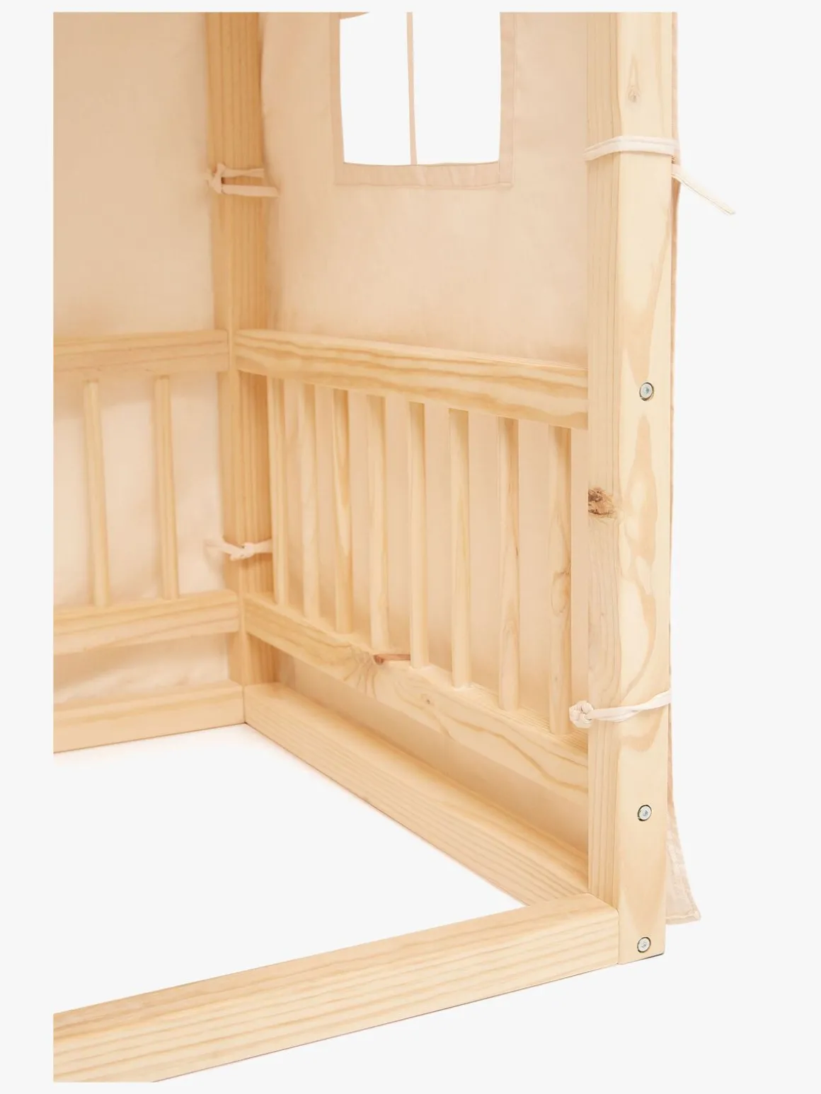 Minitude Nordic Mason Husseng 70x160 + Sengehimmel, Natur