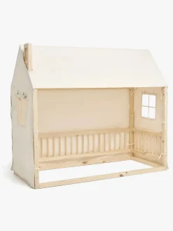 Minitude Nordic Mason Husseng 70x160 + Sengehimmel, Hvid