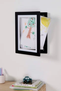 Minitude OLIVER  Åbningsbar Ramme A4, 100 Sider, Sort