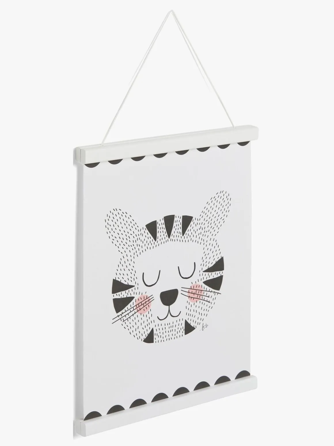 Minitude Plakatlister Lille, Hvid