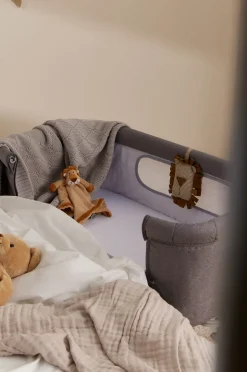 Moweo ALEX Bedside Crib, Grå