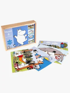 Mumitroldene 4 Træpuslespil 4x12 Brikker