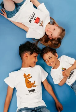 Mumitroldene Karakter Sniff T-shirt, Hvid