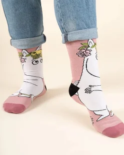 Mumitroldene Rosefrøkenen Strømper, Pink