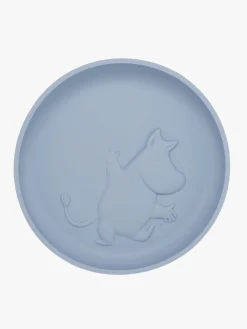 Mumitroldene Spisesæt Silikone, Sky Blue