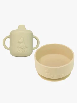 Mumitroldene Spisesæt Silikone, Latte Brown