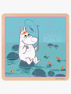 Mumitroldene Træpuslespil Fiskeri 16 Brikker