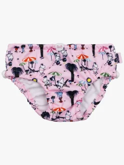 Mumitroldene UV-Sæt Badeble og Solhat, Pink