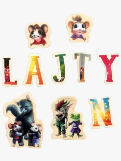 Musse & Helium Magnetbogstaver og Figurer 72 Stk.