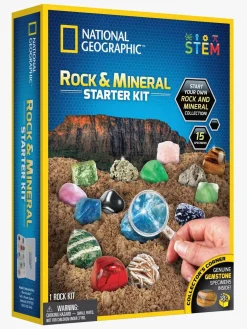 National Geographic Eksperimentkasse Rock and Mineral Startkit