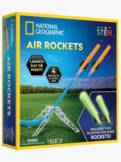 National Geographic Luftdrevet Skumraket 4 Stk.