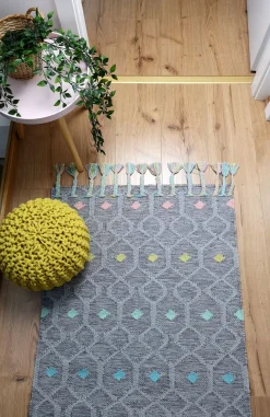 Nattiot Gulvtæppe 70x100, Grå