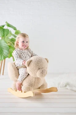 Nattou Teddy Gyngedyr Bjørn, Beige