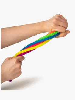 Neon Rainbow Fidget Nudler, 6-pak