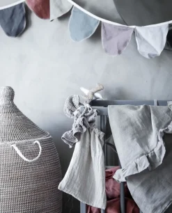 NG Baby Sengesæt Mood Ruffles 100x130 Tremmeseng, Natur