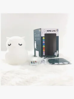 Nitelite Natlampe Ugle, Hvid