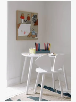 Nofred Stol og Bord Mus, Hvid