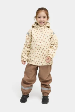 Nordbjørn Asperö Foret Regnsæt, Dots Beige