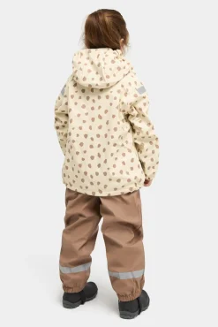 Nordbjørn Asperö Foret Regnsæt, Dots Beige