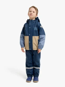 Nordbjörn Bergen Foret Regnsæt, Insignia Blue/White Pepper