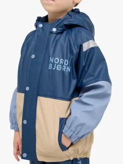 Nordbjörn Bergen Foret Regnsæt, Insignia Blue/White Pepper