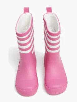 Nordbjørn Dunder Forede Gummistøvler, Fuschia/White