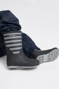 Nordbjørn Dunder Forede Gummistøvler, Grey/Black