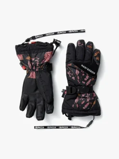 Nordbjørn Explore Jr Handsker, Dark Floral