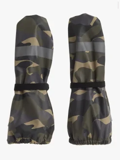 Nordbjørn Fjord Foret Regnhue & Vanter, Hide and Seek Green