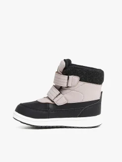 Nordbjørn Husky Vinterstøvler, Black/Old Pink