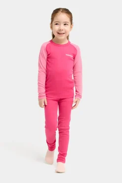 Nordbjørn Icicle Skiundertøj Merinould, Magenta