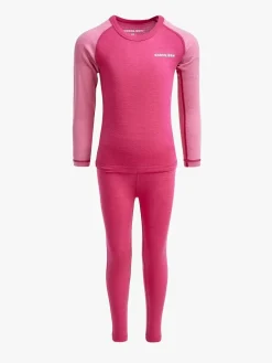 Nordbjørn Icicle Skiundertøj Merinould, Magenta