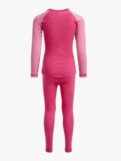 Nordbjørn Icicle Skiundertøj Merinould, Magenta