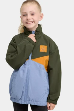 Nordbjörn Kolabacken  Vind- og vandafvisende Jakke, Deep Depths/ Stonewash/ Inca Gold