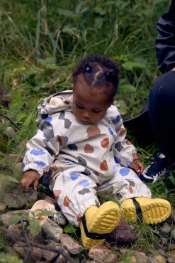 Nordbjørn Loen Foret Regndragt, Bone White