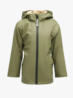 Nordbjørn Marstrand Foret Regnjakke, Olive Green