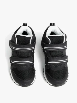 Nordbjørn Mercury Mid WP  Fleece-forede Sneakers, Black/White