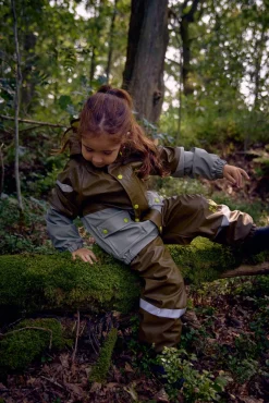 Nordbjørn Molde Foret Regnsæt, Delicioso/Dark Olive