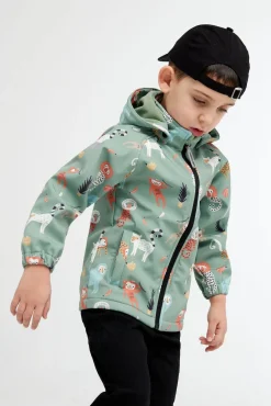 Nordbjørn Mollö Softshelljakke, Monkey Business Green Bay