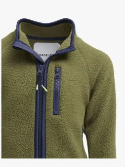 Nordbjørn Mollösund Fleecetrøje, Olive Green