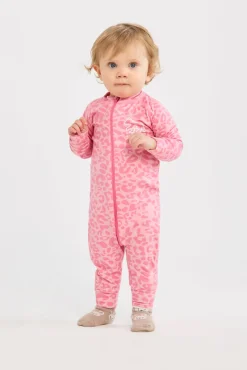 Nordbjørn Moritz Termoundertøj Heldragt Bamboo, Leo Pink