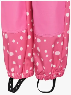 Nordbjørn Orrvik Softshell Babyflyverdragt, Aurora Pink Dit Dots