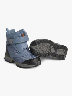 Nordbjørn Polar Reflective Vinterstøvler, Petrol Blue