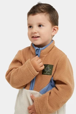 Nordbjörn Rydal Fleecetrøje, Tobacco Brown/Stonewash/Oatmeal