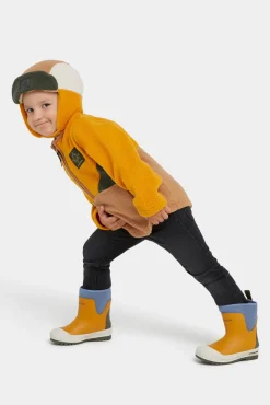 Nordbjörn Rydal Fleecetrøje, Inca gold/Deep Depths/Tobacco brown