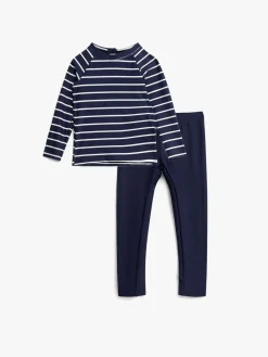 Nordbjørn Sandhamn UV-Sæt, Navy Stripe