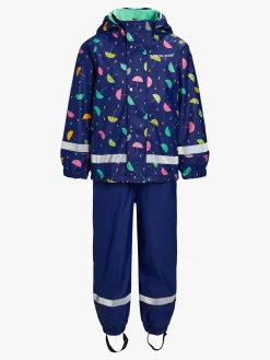 Nordbjørn Skagen Foret Regnsæt, Umbrellas Blue Print